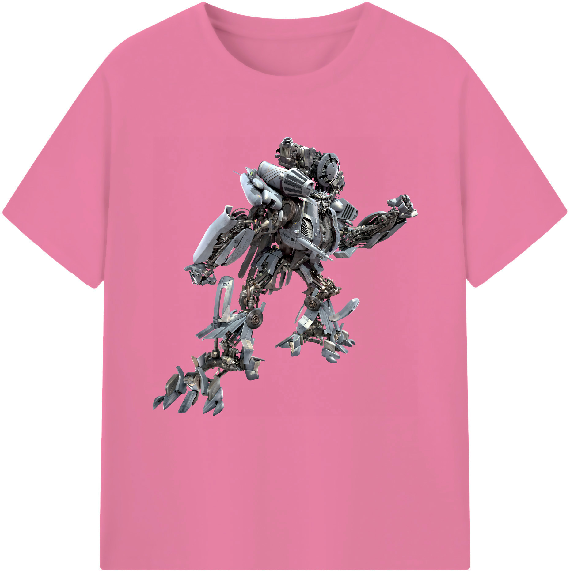 （画像用） Transformers トランスフォーマー 綿100％半袖Tシャツ（フロントプリント）